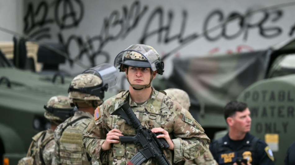 Trump accuse des "ennemis &eacute;trangers" d'envahir Los Angeles