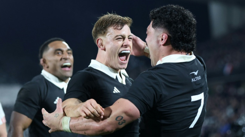 All Blacks survive fierce France challenge to win third Test 29-19