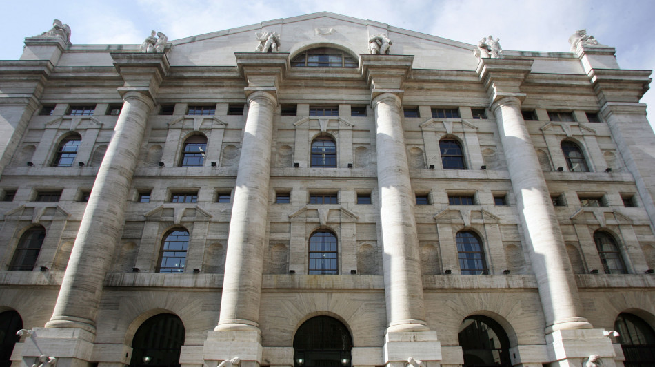 Borsa: Milano peggiore in Europa con Madrid, pesa l'incertezza nel Golfo