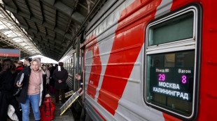 On board the Cold War-style sealed train from Moscow to Kaliningrad