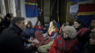 Greta Thunberg y activistas samis protestan por los parques e&oacute;licos "ilegales" en Noruega