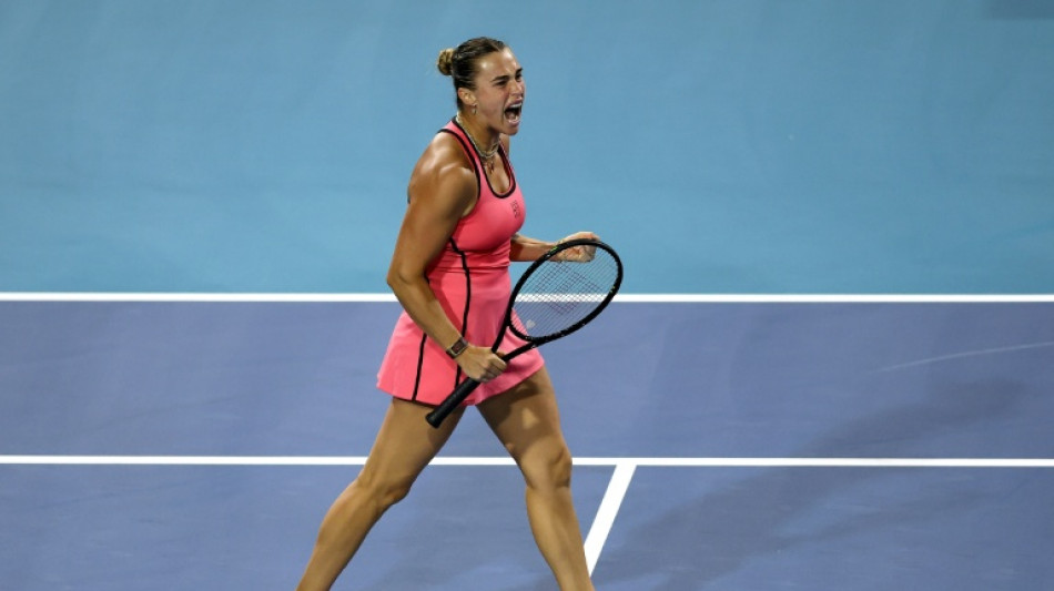 'Whatever it takes' - Sabalenka faces Gauff for second straight Miami Open crown