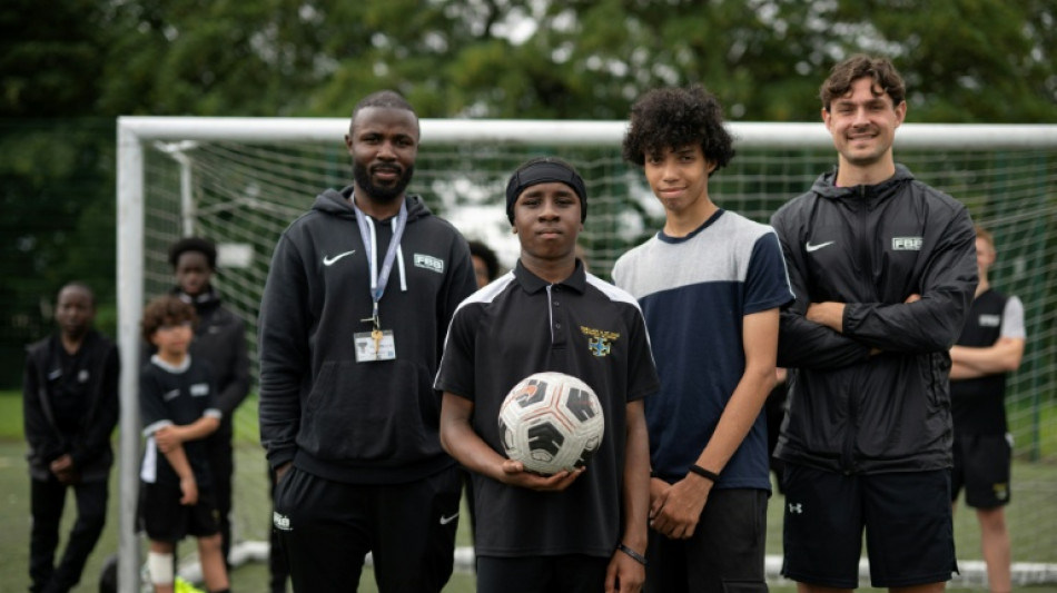UK schools, mentors team up to rescue 'lost boys' with football