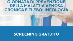 Flebolinfologia di precisione, a Roma screening gratuiti