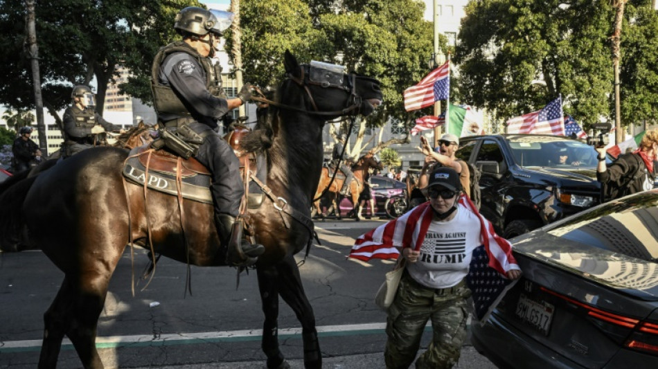 Trump preist sich f&uuml;r Handeln in Los Angeles - Kritik von Mexikos Pr&auml;sidentin Sheinbaum