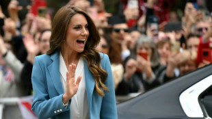 Italy cheers UK's Catherine on first foreign visit since cancer diagnosis