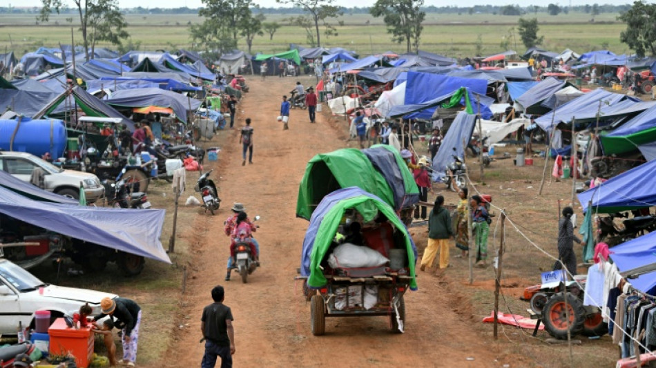 Arrecian los combates en la frontera entre Camboya y Tailandia antes de la llamada prevista de Trump