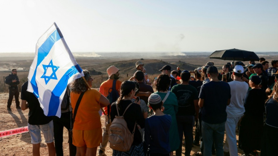 "&iexcl;Nuestra para siempre!": colonos israel&iacute;es marchan por un retorno a Gaza