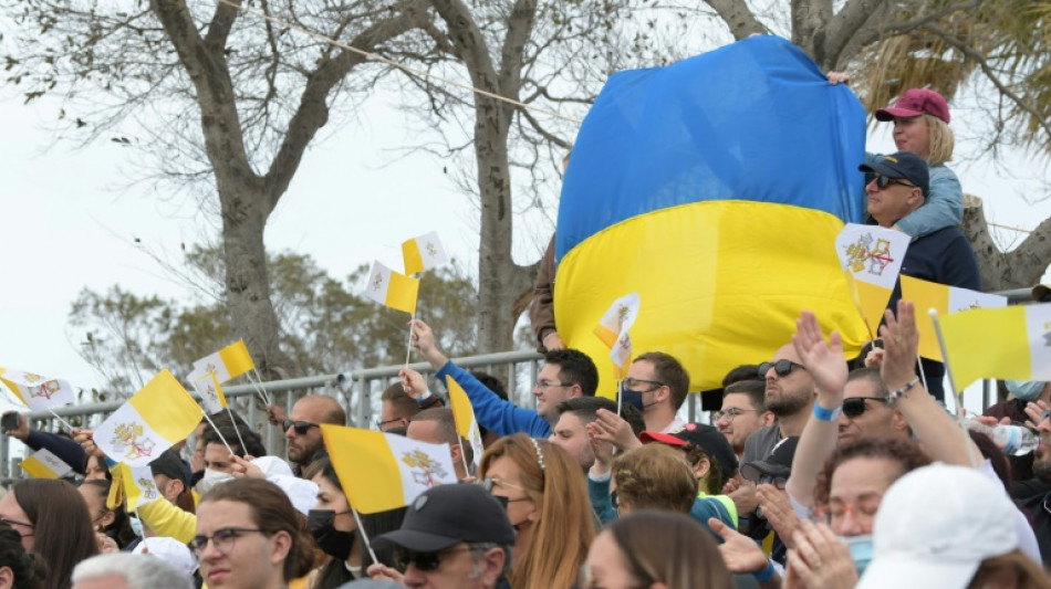 Berichte &uuml;ber Gr&auml;ueltaten im Ukraine-Krieg &uuml;berschatten Papst-Besuch in Malta