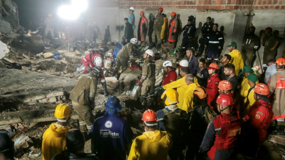 Br&eacute;sil : au moins 14 morts dans l'effondrement d'un immeuble