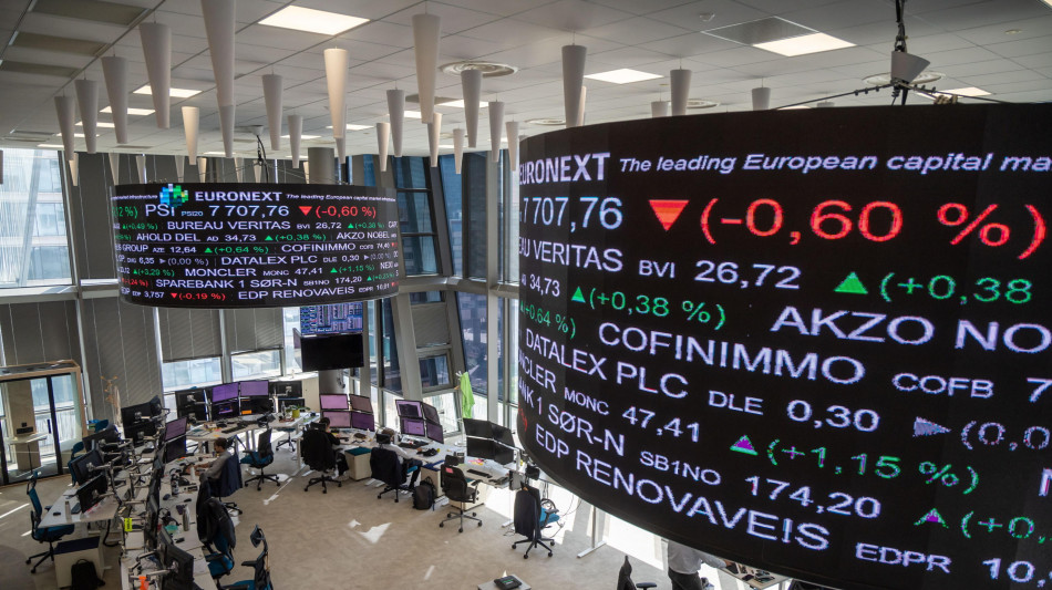 Borsa: l'Europa in positivo con Wall Street, Milano -0,7%