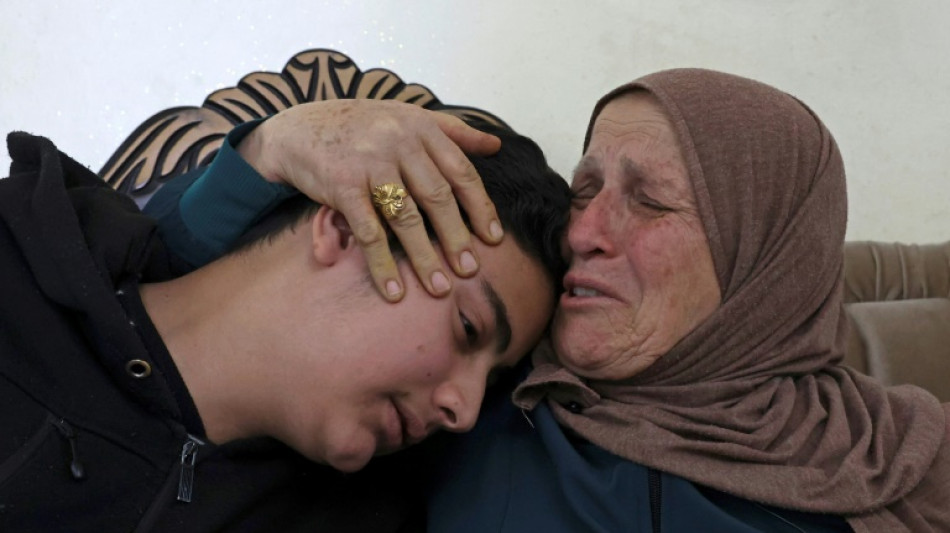 Los hu&eacute;rfanos de Ghada, muerta por un "error" de un soldado israel&iacute;