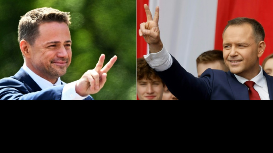 Los candidatos al balotaje presidencial empatan en Polonia