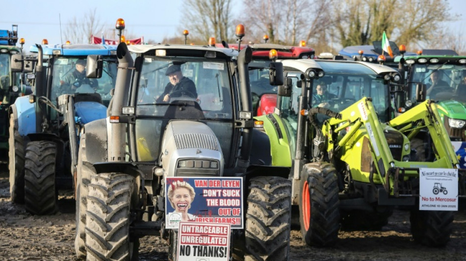 Irlande: des milliers d'agriculteurs manifestent contre l'accord UE-Mercosur