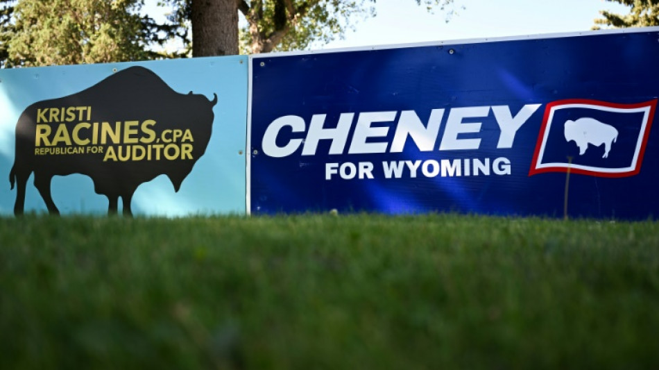 La congresista Cheney hace campa&ntilde;a bajo la sombra de Trump en la regi&oacute;n de los vaqueros
