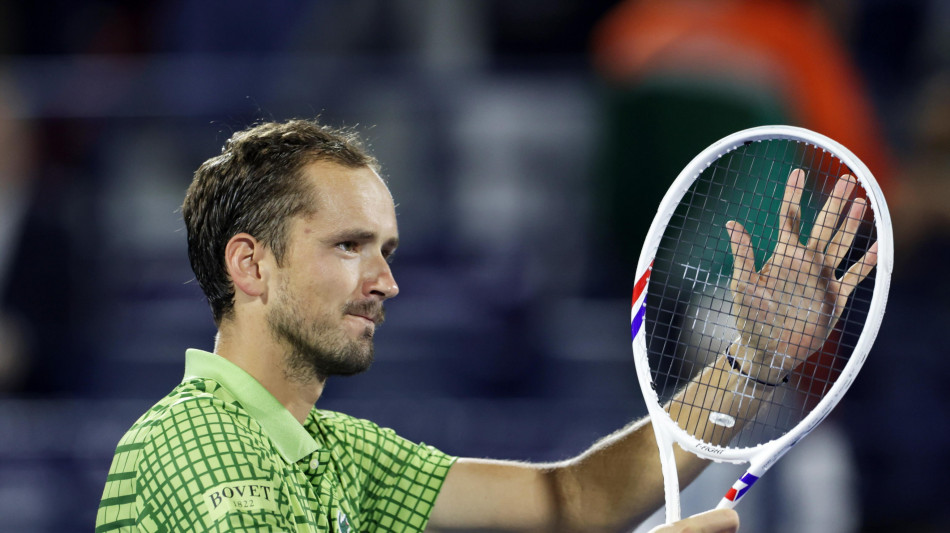 Iran: Medvedev e Rublev hanno lasciato Dubai, attesi a Indian Wells