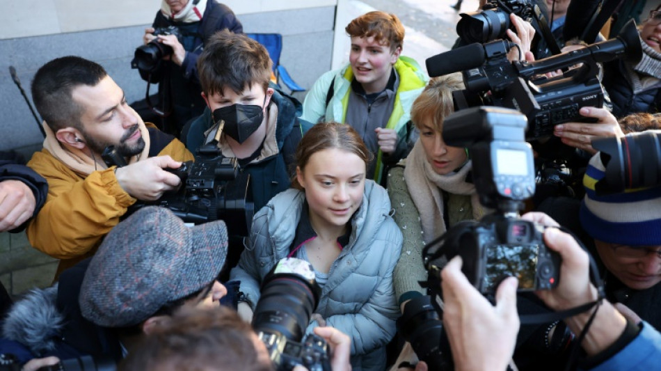 A Londres, Greta Thunberg jug&eacute;e pour trouble &agrave; l'ordre public 