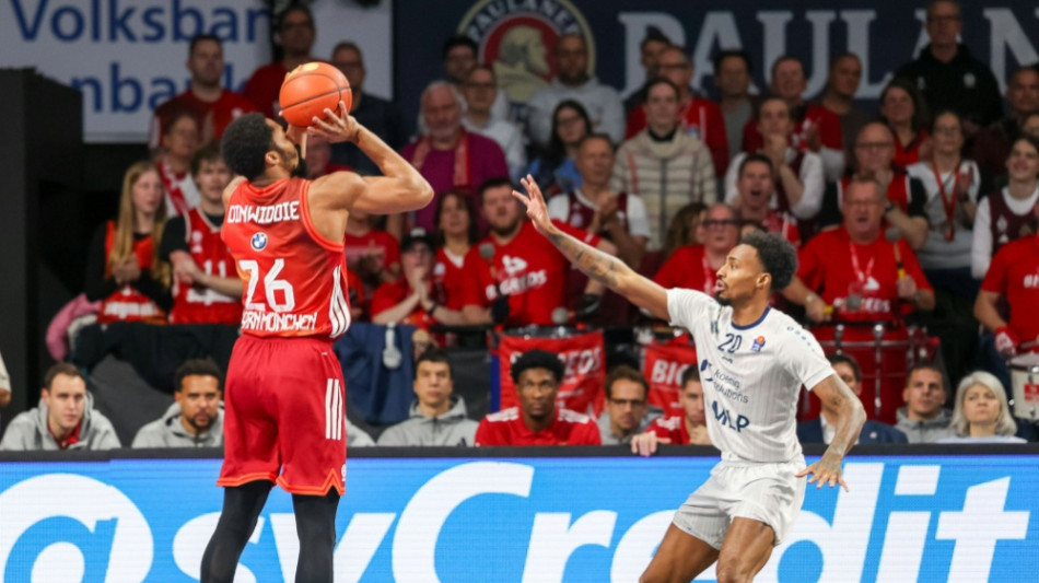 Basketball: Dinwiddie f&uuml;hrt Bayern bei BBL-Deb&uuml;t zum Sieg