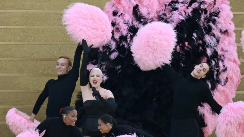 Lady Gaga canta en la ceremonia de apertura de los Juegos de Par&iacute;s-2024