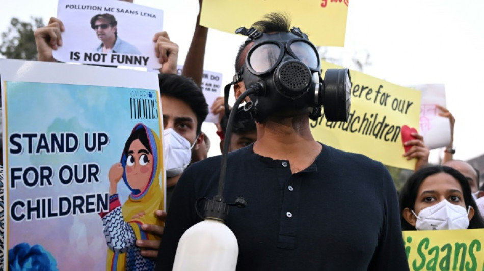 Inde: manifestation pour réclamer des mesures contre la pollution de l'air