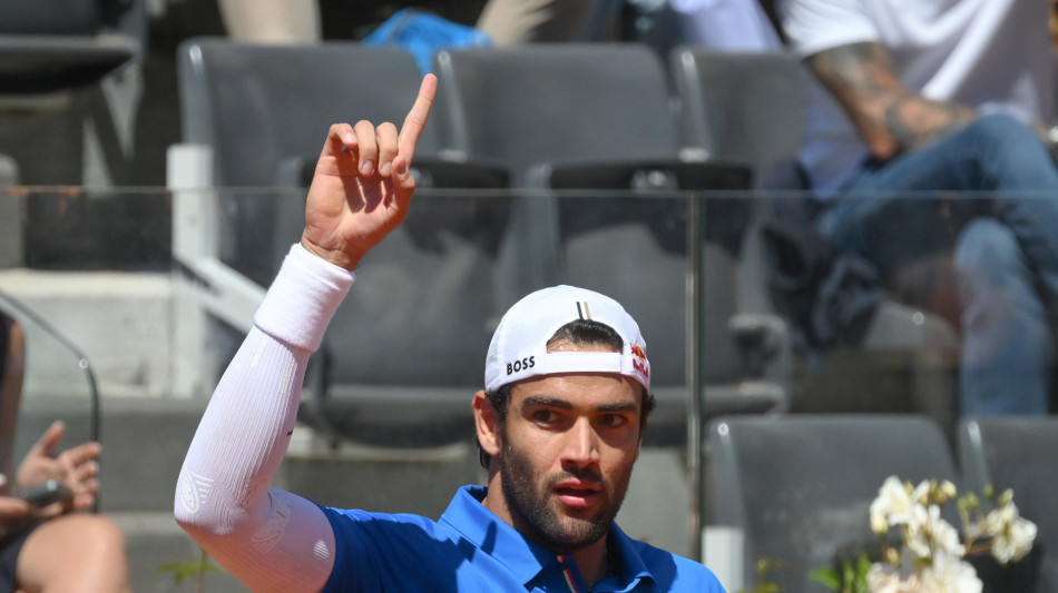 Internazionali: Berrettini, reazione nel secondo set bel segnale