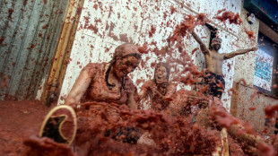 Vuelve "la Tomatina", la guerra de tomates de un pueblo de Espa&ntilde;a