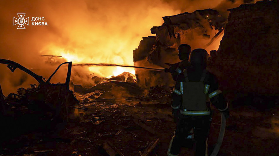 Kiev, '70 missili e 145 droni russi lanciati scorsa notte'