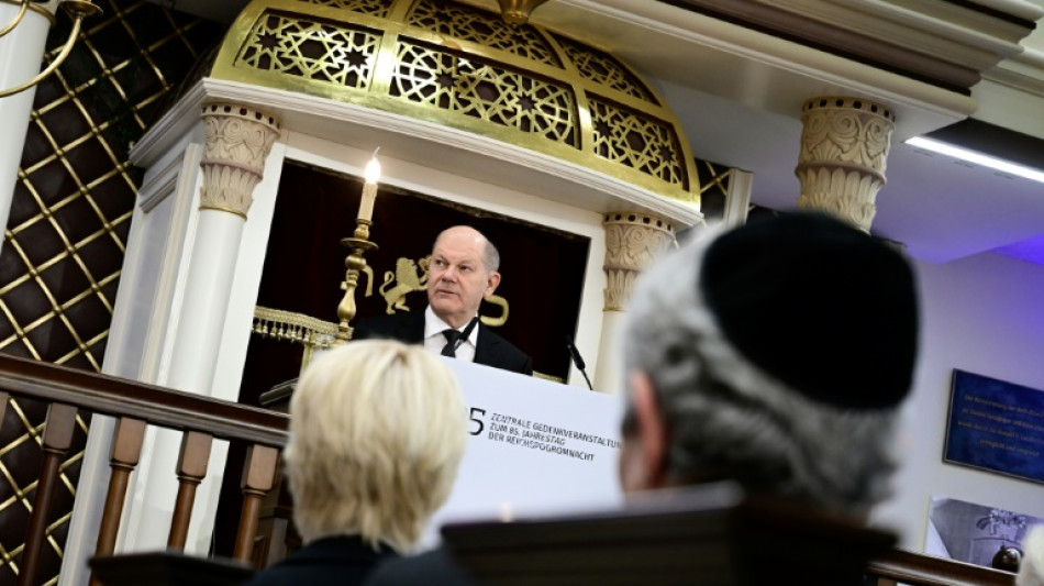 "Plus jamais &ccedil;a": Scholz s'engage &agrave; prot&eacute;ger les juifs en Allemagne