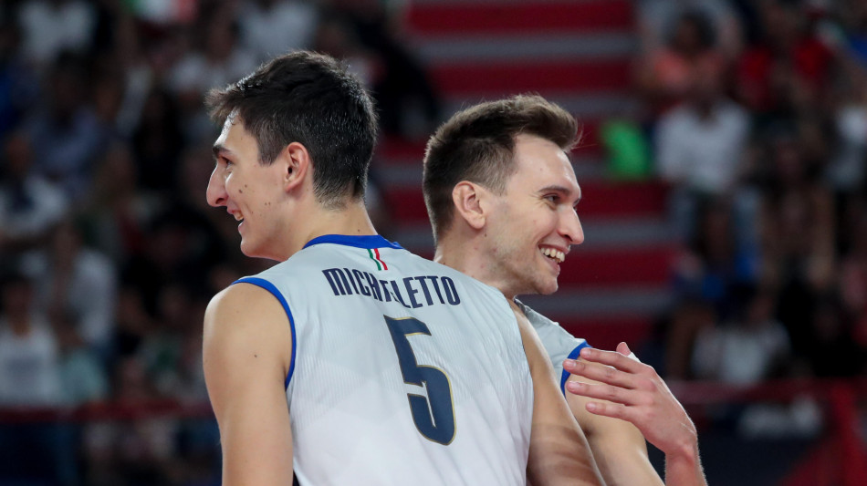 Pallavolo: gara-3 finali scudetto; Trentino-Civitanova 3-0