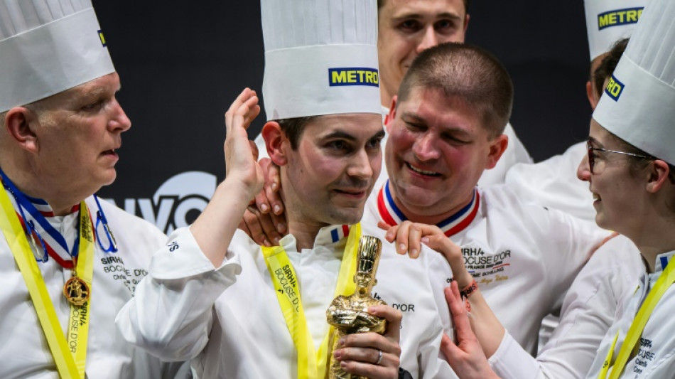 La France et Paul Marcon d&eacute;crochent le Bocuse d'Or &agrave; Lyon