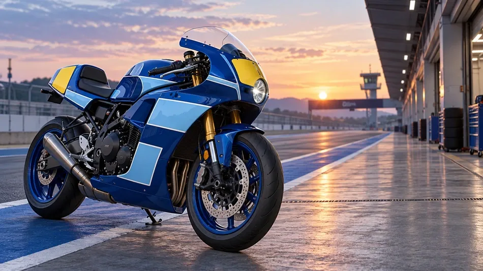 ヤマハXSR900 GPに往年のゴロワーズ調「レジェンドブルー」