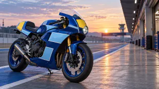 ヤマハXSR900 GPに往年のゴロワーズ調「レジェンドブルー」