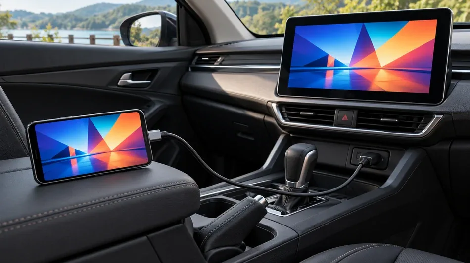 車内動画のミラーリング、HDMI接続と安全装備の基本