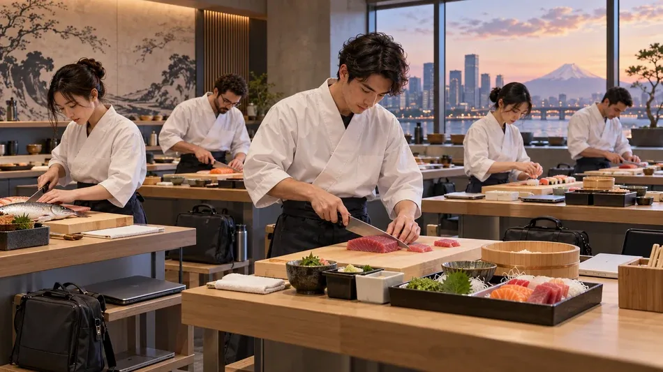すし職人の待遇上昇、若手ホワイトカラーも週末修業へ