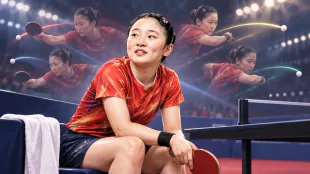 張本美和の4種目出場、中国ファンが疲労を懸念　アジア選手権
