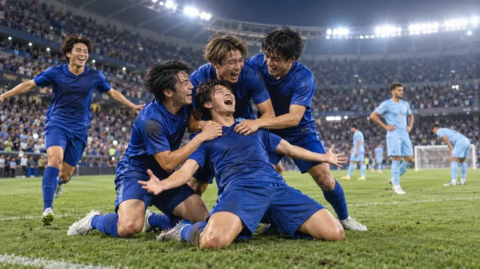 日本、ウルグアイに3―1 松木と塩貝が代表初得点