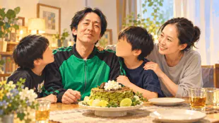 矢部浩之の55歳誕生日、青木裕子が家族で祝う写真を公開