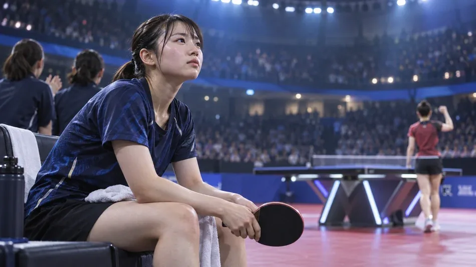 張本美和、世界1位の王曼昱に惜敗 日本女子は団体銀