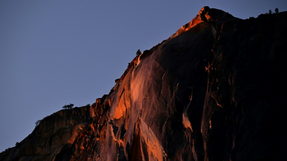 Une spectaculaire "cascade de feu" fait le bonheur des photographes &agrave; Yosemite