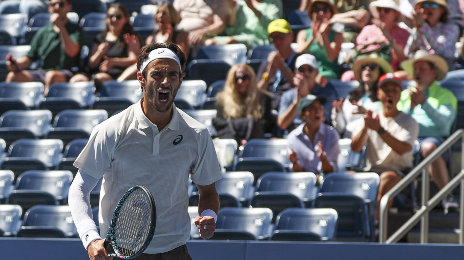US Open: Musetti al secondo turno, battuto Mpetshi Perricard