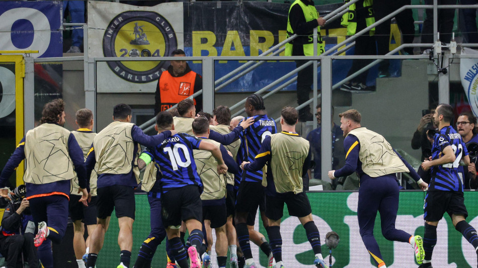 Champions: 3-3 al 90', Inter-Barcellona ai supplementari