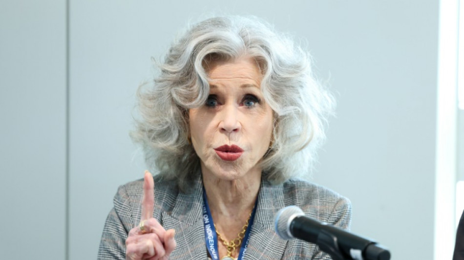 Climat: Jane Fonda accuse Trump d'avoir pass&eacute; "un pacte avec le diable"