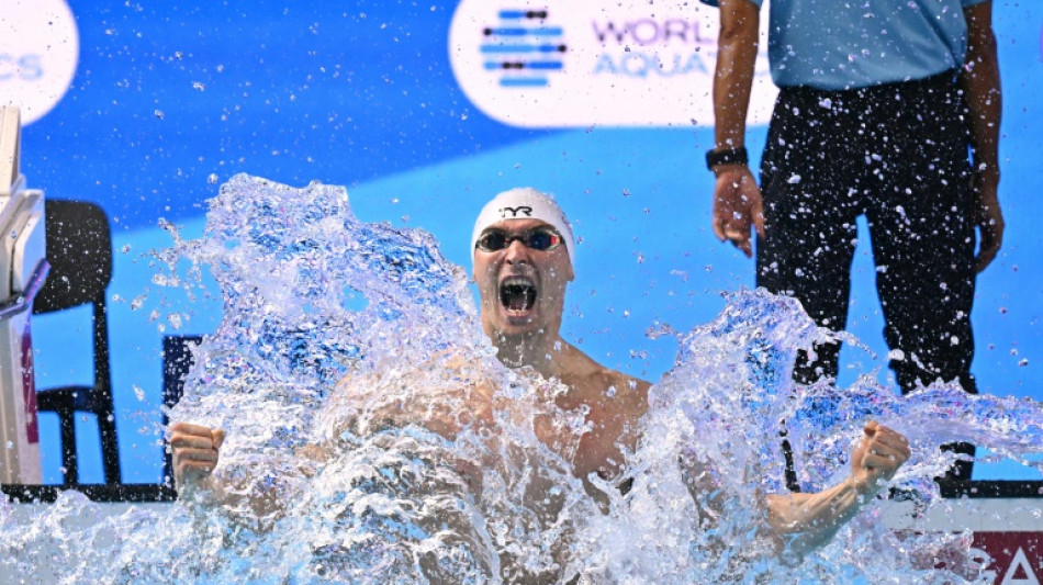 Mondiaux de natation: Maxime Grousset, papillon doré