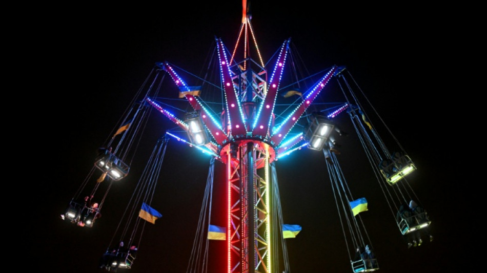 Kyiv's wartime Christmas showcases city's 'split' reality