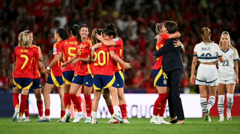 Euro-2025: l'Espagne neutralise la Suisse et s'ouvre les demies