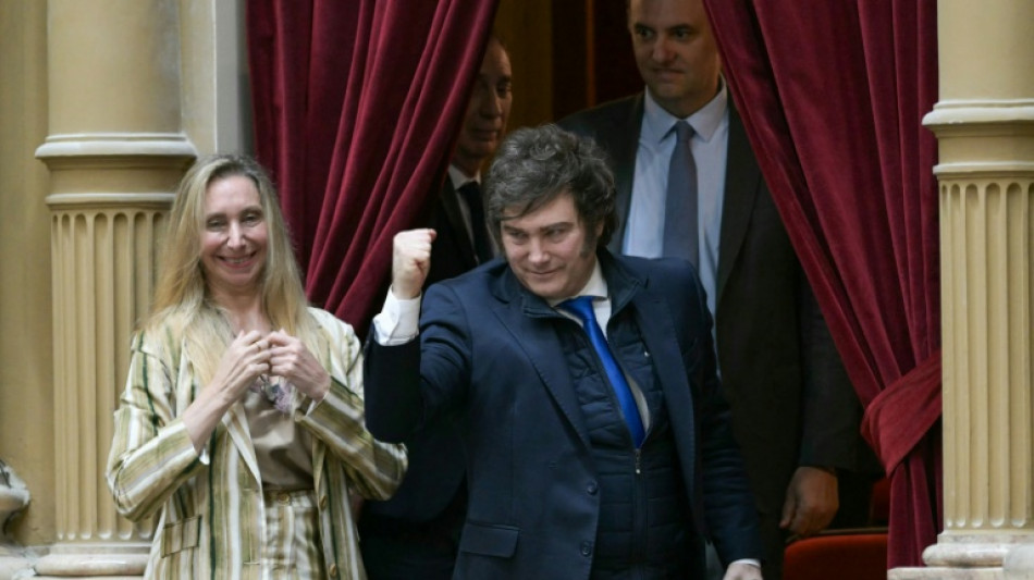 Argentine: les nouveaux députés investis, le groupe de Milei "première minorité"