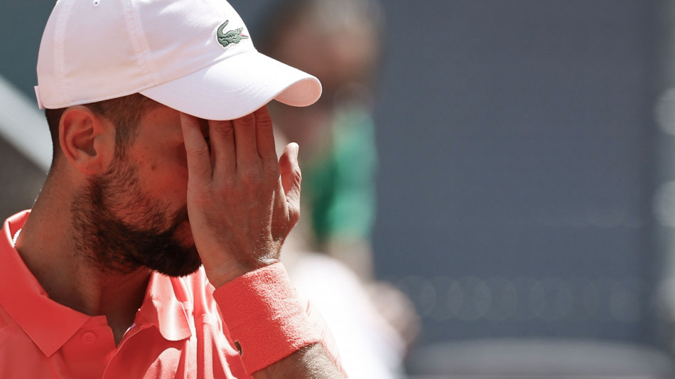 Tennis: Djokovic non ci sarà agli Internazionali di Roma