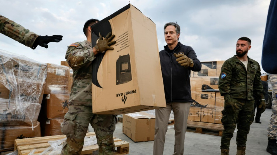 Blinken anuncia ayuda de 100 millones de d&oacute;lares para v&iacute;ctimas del sismo en Turqu&iacute;a