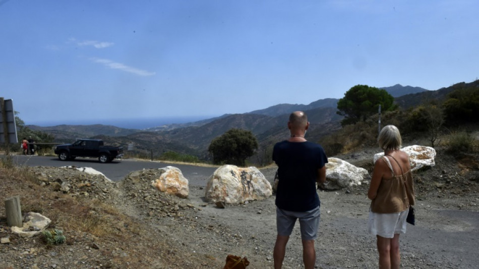 El cierre del Col de Banyuls enoja a ambos lados de la frontera franco-espa&ntilde;ola