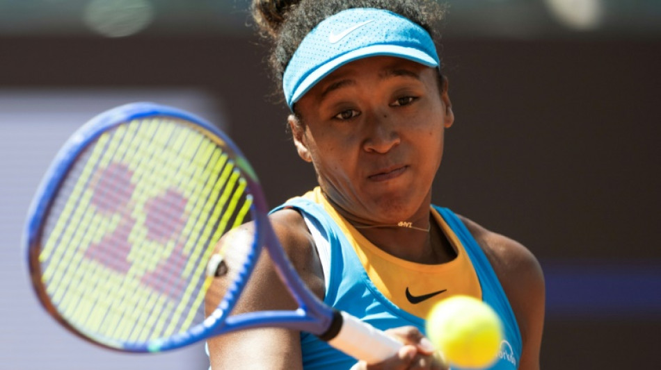 Osaka 'enjoying' battle to get back to top